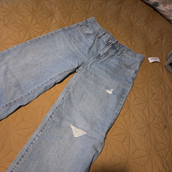 Old Navy Light Blue Men's Relaxed Jeans - Picture 1 of 5